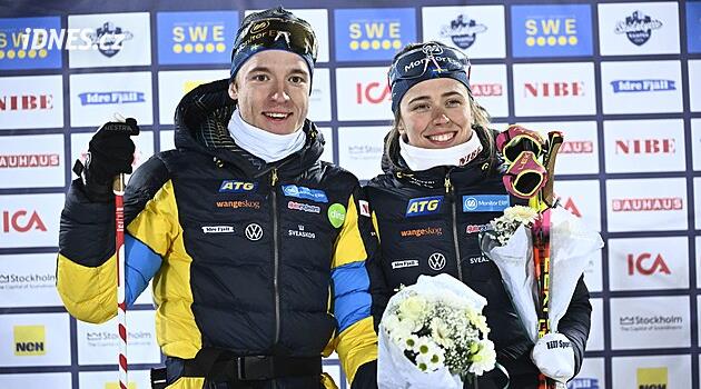 Tahle sezona přinese nové výzvy. Biatlonisté Hanna Öbergová a Martin Ponsiluoma pár brzy přivítají potomka