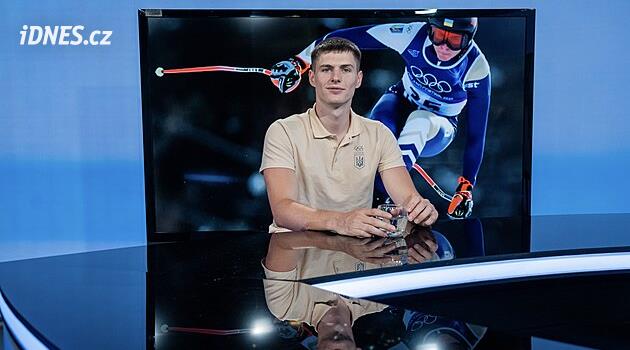 Na sportovní sny si vydělává jako kopáč. Ukrajinský sjezdař Dmytro Šepjuk je hostem Rozstřelu