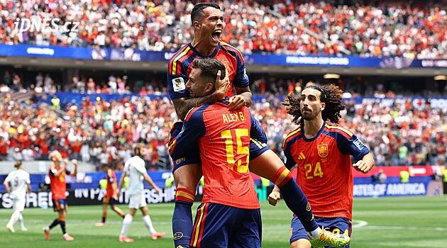 Kdo dnes hraje na MS ve fotbale 2026? Španělsko vyzve Belgii