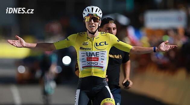 Pogačar bez konkurence. Lídr Tour si na Alpe d’Huez strhující jízdou pojistil vedení