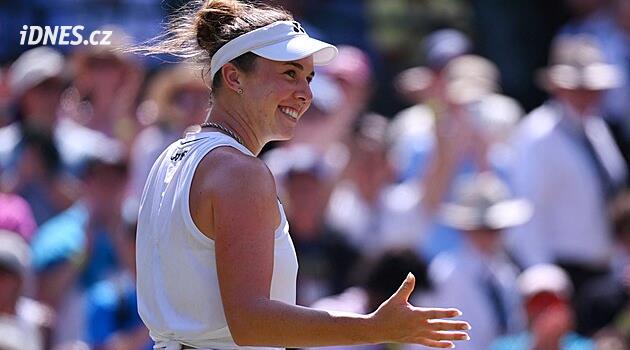 Fantazie! Nosková dominovala a doplnila v semifinále Wimbledonu Muchovou