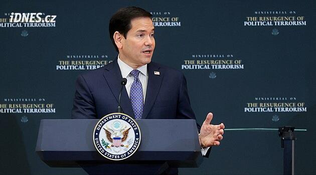 Americký ministr Marco Rubio vyzval mezinárodní partnery k boji proti krajně levicovému terorismu