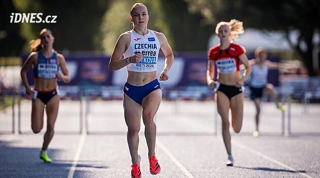 Překážkářka Botková zaběhla na ME do 18 let juniorský i dorostenecký rekord