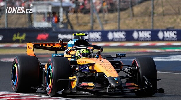 Norris v Maďarsku ukončil kvalifikační nadvládu Mercedesu, do Velké ceny vystartuje první