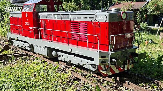 Tento model lokomotivy T 466.0 utáhne i 800 kg a klidně vás sveze