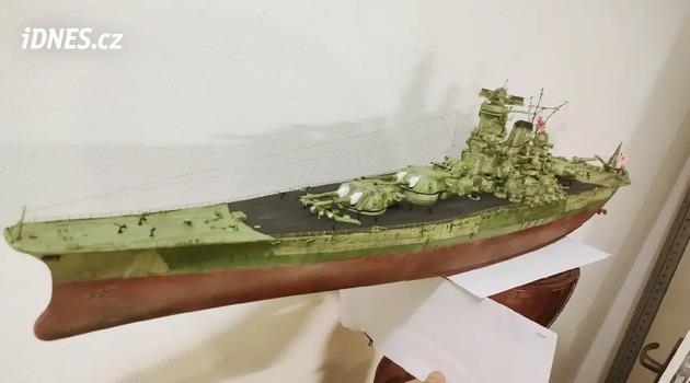 Mohla to být nejmocnější bitevní loď své doby. Modelář ji přivedl k životu