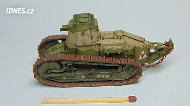 Do první světové války přišel pozdě, do druhé už byl zastaralý. Tank Renault FT 75