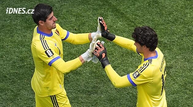 Belgická dvojka Lammens zavinila gól a Courtois říká: Mohl jsem pokračovat