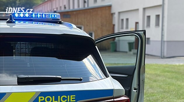 Policie šetří násilný čin na Děčínsku. Pronásledovala řidiče, který havaroval