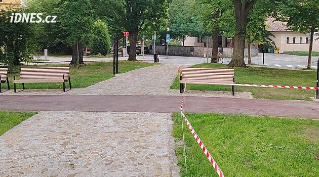 Jihlava, Horácká Arena yakınında bir park açtı