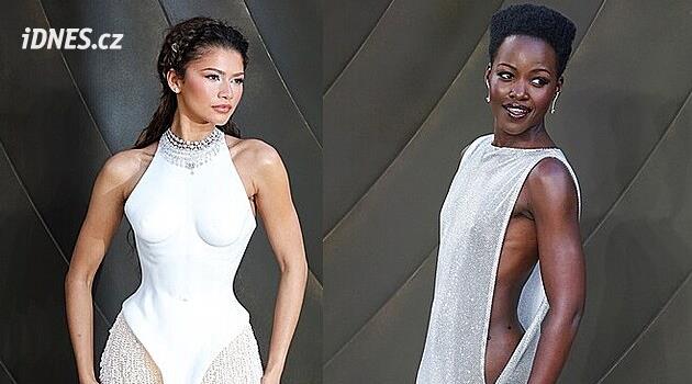 Zendaya vystřídala na premiéře filmu Odyssea dvě róby. Obě odkazovaly k její roli bohyně