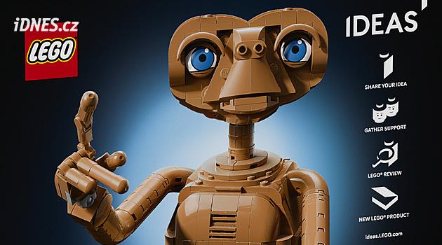 Fandové filmových osmdesátek, zbystřete. E.T. – Mimozemšťan zavolá brzy domů v tomto nádherném Lego setu