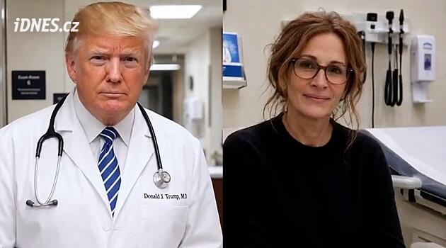 Trump v AI videu léčí své kritiky z Hollywoodu. Dejte si Colu, doporučuje