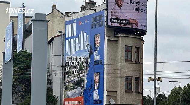 Méně vizuálního smogu. Plzeň omezuje venkovní reklamu, ale jen v centru