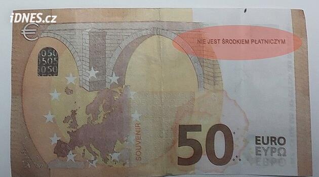Pozor na herní eurobankovky, někdo jimi platil v obchodech na Trutnovsku