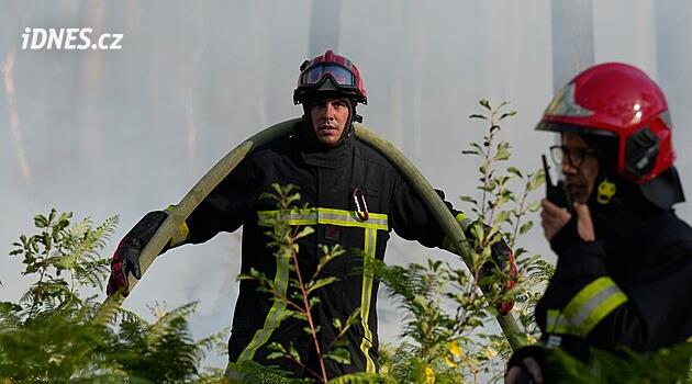 Ke všem potížím přibyly požáry. Vinařství v Bordeaux z problémů nevyjdou