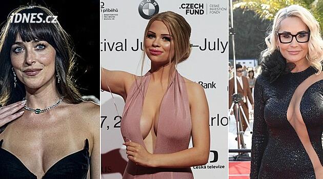 Když se ve Varech ukáže víc než jen móda. Galerie nejodvážnějších outfitů hvězd