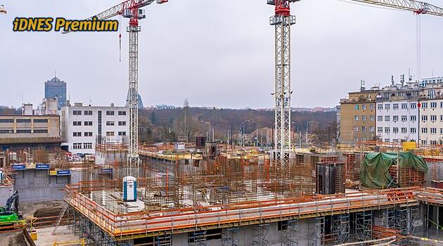Více povolení i rozestavěných bytů. Počty povolení rostou v Praze i v Brně