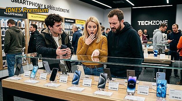 Budou se šidit smartphony? Podle tohoto grafu výrobcům moc možností nezbývá