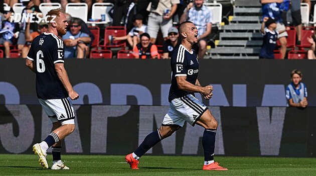 Olomouc - Ml. Boleslav 2:2, domácí mají první bod, z přímého kopu ho vystřelil Sejk