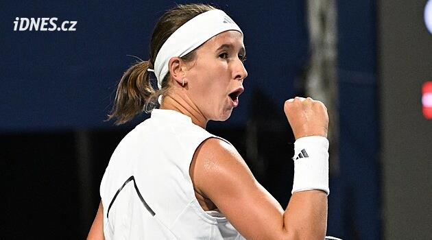 Bartůňková dnes ve 3. kole proti Anisimovové: kurzy a přenos z WTA Toronto 2026