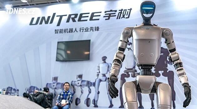 Čína dominuje trhu s humanoidními roboty, zajišťuje 97 procent dodávek