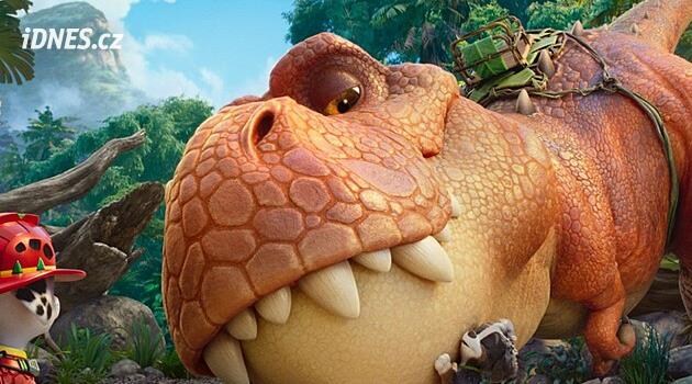 Tlapková patrola: Dinosauří film nabízí s dětmi v kině spontánní bonusy. Jaký je nový snímek?