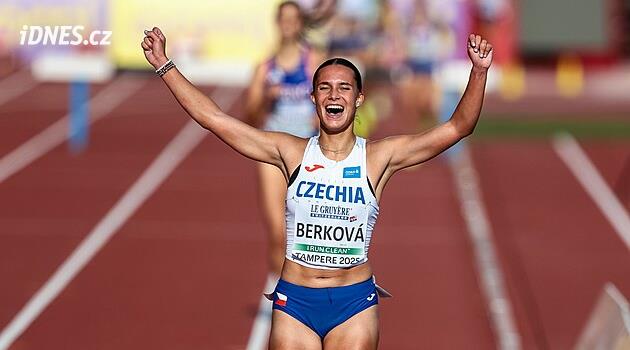 Stýplařka Berková zaběhla český juniorský rekord, na MSJ obsadila pátou příčku