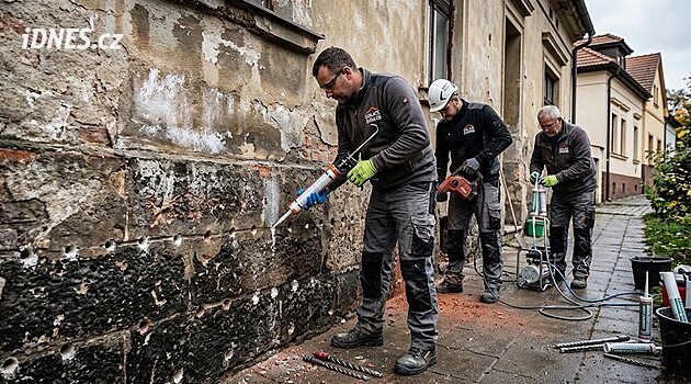 Mokré zdi a plíseň v rohu? Vyřešte vlhkost zdiva dřív, než přijdou první mrazy