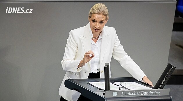 Ukrajina válku dávno prohrála, tvrdí vůdkyně AfD Weidelová. Volá po respektu k Rusku