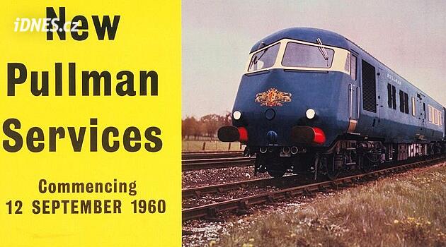 Vlak Blue Pullman měl v roce 1960 přetáhnout byznysmeny z letadel. Jak dlouho vydržel?