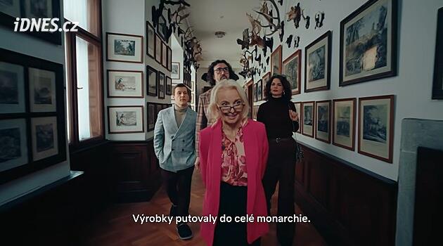Konopiště je od slova konopí, poučuje Žilková seriálové Gentlemany z Netflixu