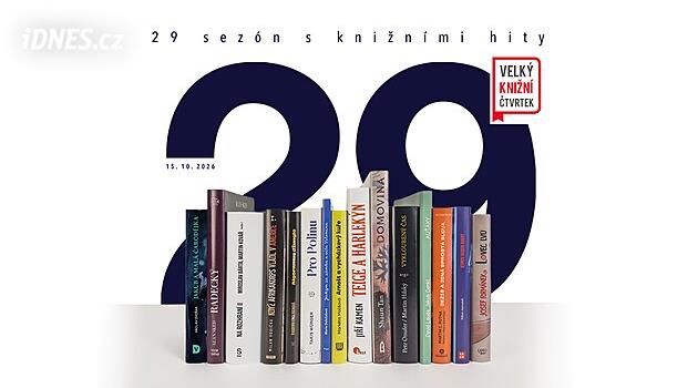 Formánek, Hilský i Doležalová. Patnáctý Knižní čtvrtek nabídne patnáct novinek