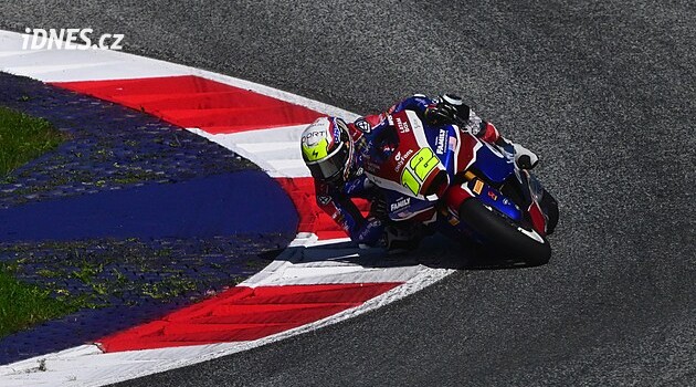 Další pódium pro Salače! V Rakousku dojel druhý v Moto2, nestačil jen na Guevaru