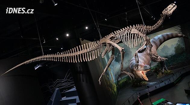 Muzeum Dinosauria v Praze oslaví pět let. Poprvé ukáže novou kostru Tenontosaura