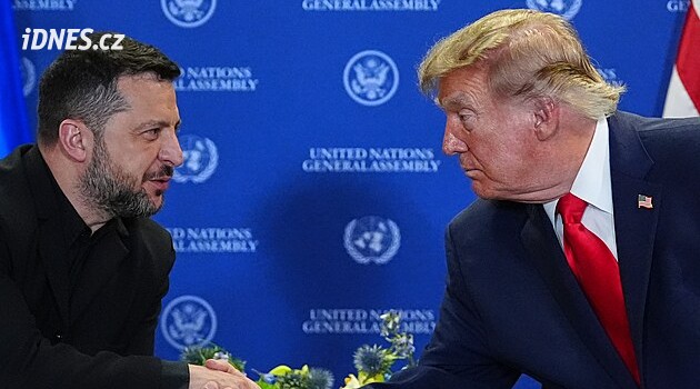 Patrioty, energetické příměří a schůzka s Putinem. Zelenskyj se potkal s Trumpem