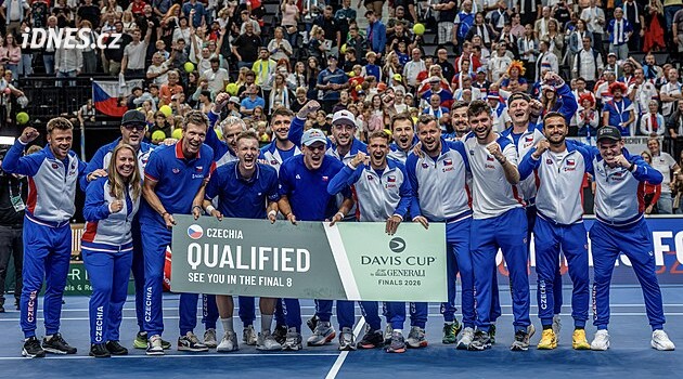 Češi opět míří na finále Davis Cupu! Proti USA srovnal Menšík a rozhodl Lehečka