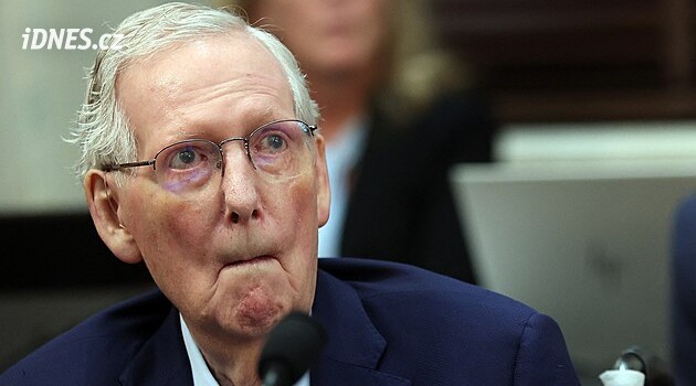 „Loutkový senátor.“ Zesláblý McConnell je terčem vtipů, republikánská strana ho ale potřebuje