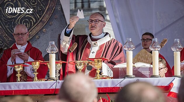 Ve Staré Boleslavi si lidé připomněli svatého Václava, Přibyl vyzval ke smíření