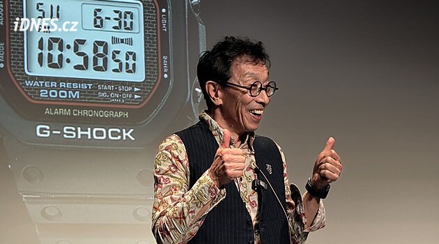 Otec nezničitelných hodinek v Praze. Jeho Casio G-Shock se staly fenoménem