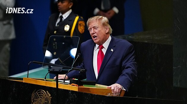 Trump při projevu v OSN řekl, že po amerických volbách Írán chtít dohodu. Válka na Ukrajině skončí dřív než očekáváme