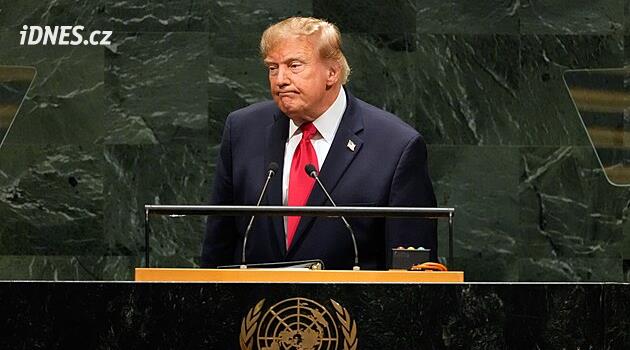 Trump v projevu v OSN mluvil spíše k voličům než ke světu a někdy si protiřečil