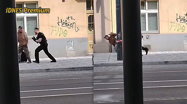 Povalený bezdomovec. Inspekce šetří zákrok strážníka, někteří svědci ho schvalují