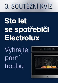 Sto let se spotebii Electrolux - ceny ve 3. soutnm kvzu